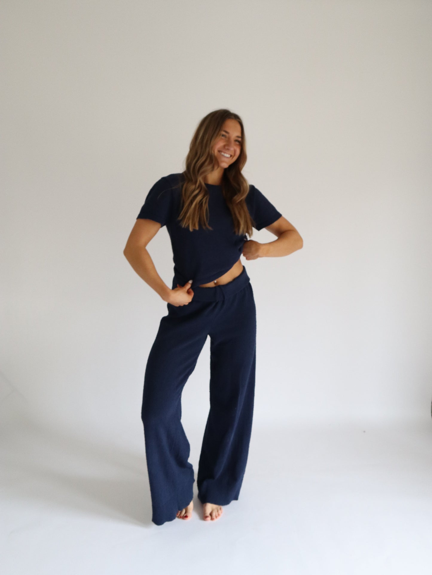 Off Duty Lounge Set - Navy